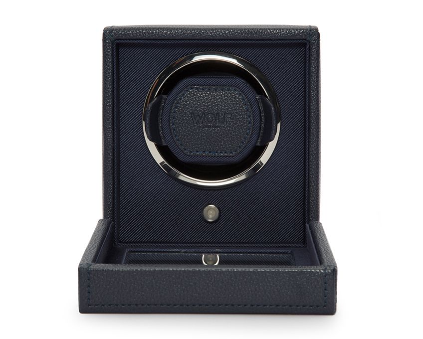 WOLF 1834, Cub Single Watch Winder With Cover, SKU: 461117 | watchphilosophy.co.uk