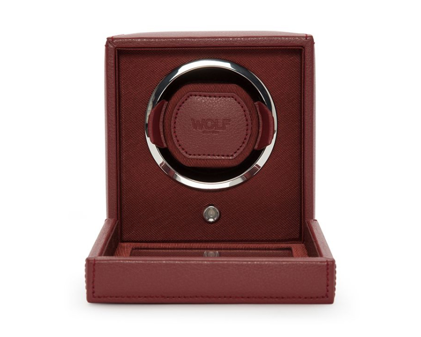 WOLF 1834, Cub Single Watch Winder With Cover, SKU: 461126 | watchphilosophy.co.uk