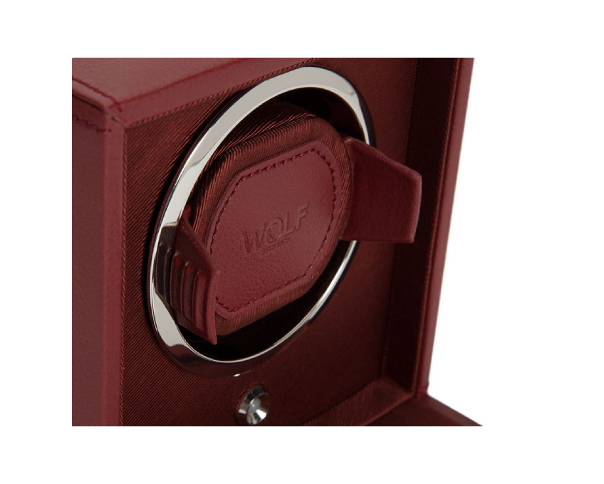 WOLF 1834, Cub Single Watch Winder With Cover, SKU: 461126 | watchphilosophy.co.uk