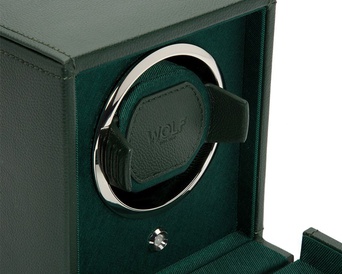 WOLF 1834, Cub Single Watch Winder With Cover, SKU: 461141 | watchphilosophy.co.uk