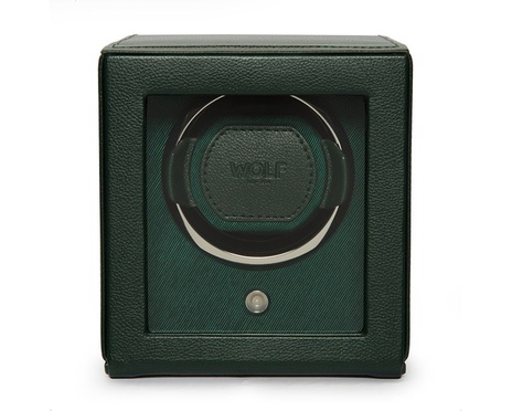 WOLF 1834, Cub Single Watch Winder With Cover, SKU: 461141 | watchphilosophy.co.uk