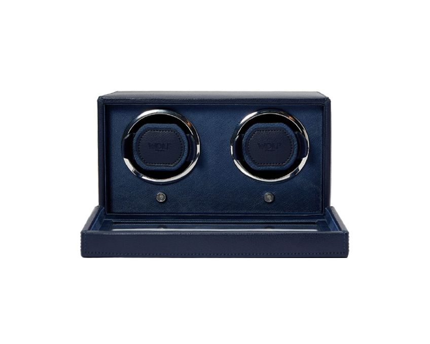 WOLF 1834, Cub Double Watch Winder With Cover, SKU: 461217 | watchphilosophy.co.uk