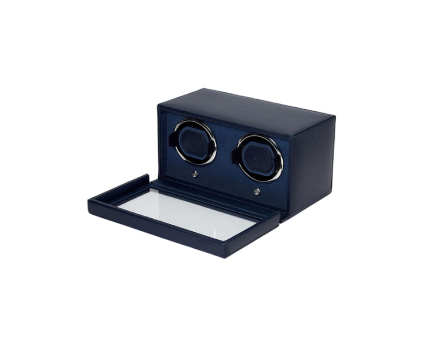WOLF 1834, Cub Double Watch Winder With Cover, SKU: 461217 | watchphilosophy.co.uk