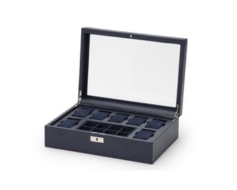 WOLF 1834, Howard 7pc Watch Box With Storage, SKU: 465217 | watchphilosophy.co.uk