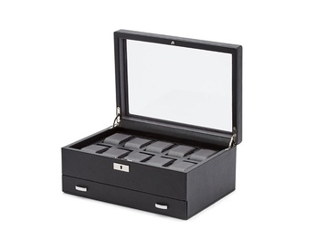 WOLF 1834, Viceroy 10pc Watch Box W/ Drawer, SKU: 466202 | watchphilosophy.co.uk