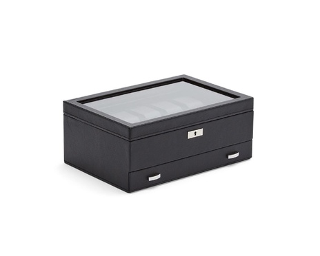 WOLF 1834, Viceroy 10pc Watch Box W/ Drawer, SKU: 466202 | watchphilosophy.co.uk