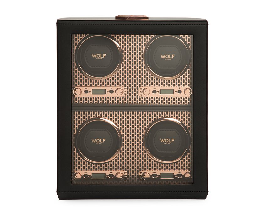  WOLF 1834, Axis 4pc Watch Winder, SKU: 469516 | watchphilosophy.co.uk