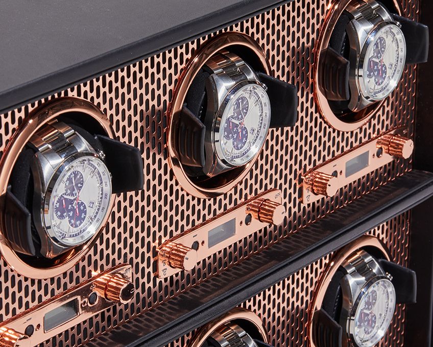 WOLF 1834, Axis 8pc Watch Winder, SKU: 469716 | watchphilosophy.co.uk