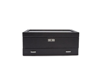 WOLF 1834, Roadster 10pc Watch Box With Drawer, SKU: 477656 | watchphilosophy.co.uk