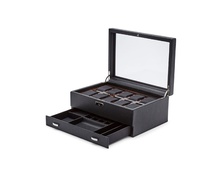 WOLF 1834, Roadster 10pc Watch Box With Drawer, SKU: 477656 | watchphilosophy.co.uk
