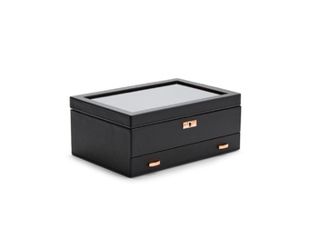 WOLF 1834, Axis 10pc Watch Box With Drawer, SKU: 488216 | watchphilosophy.co.uk