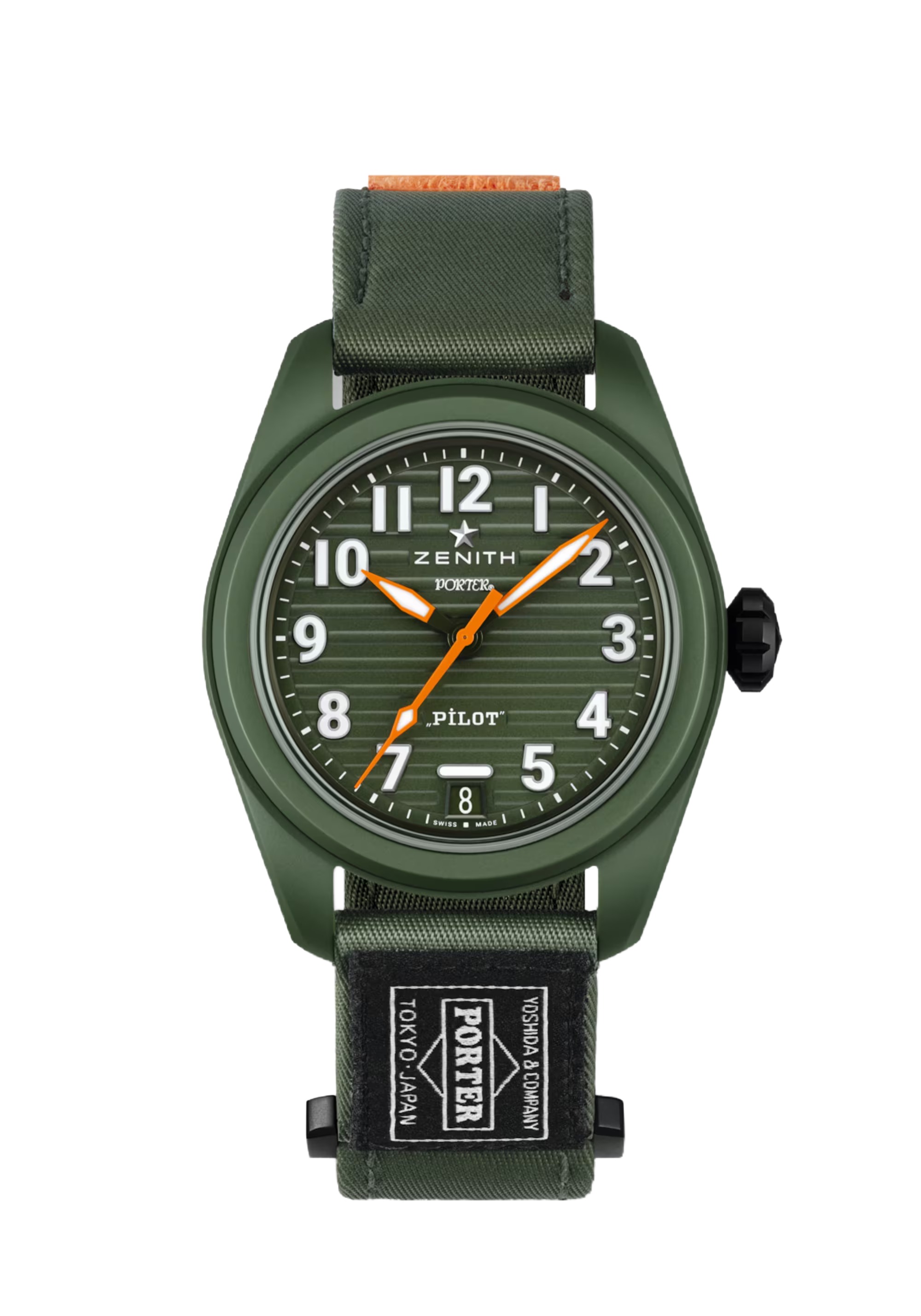 Men's watch / unisex ZENITH, Pilot Big Date Flyback Porter Limited Edition / 40mm, SKU: 49.4001.3620/63.I001 | watchphilosophy.co.uk