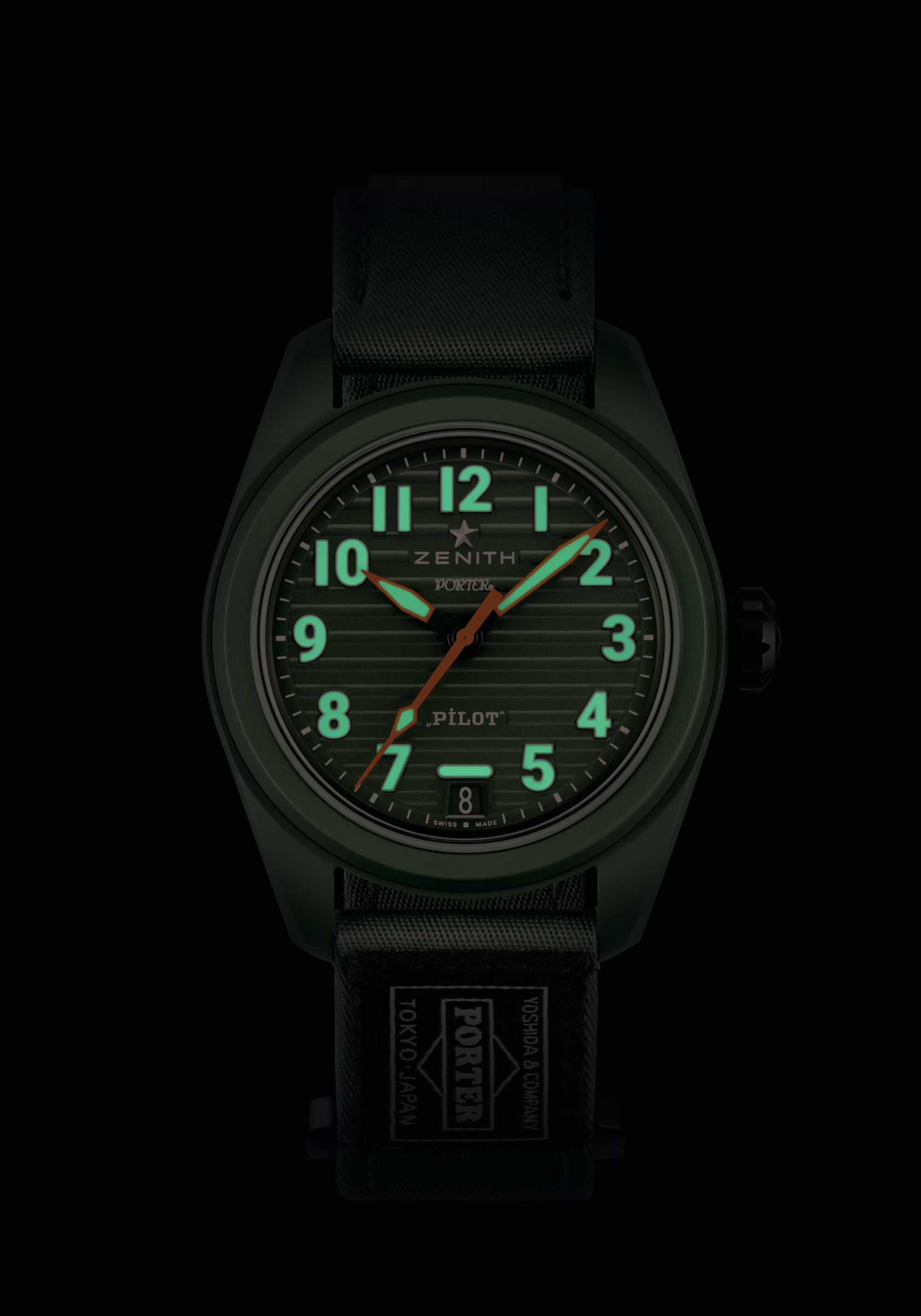 Men's watch / unisex ZENITH, Pilot Big Date Flyback Porter Limited Edition / 40mm, SKU: 49.4001.3620/63.I001 | watchphilosophy.co.uk