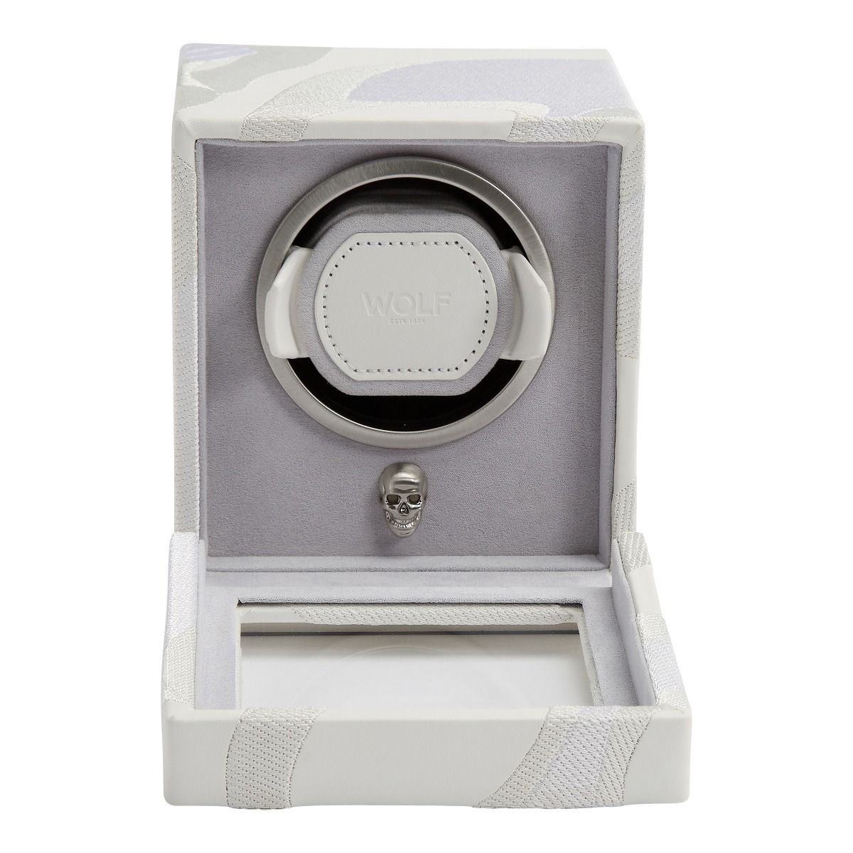 WOLF 1834, Memento Mori Single Cub Watch Winder, SKU: 493101 | watchphilosophy.co.uk