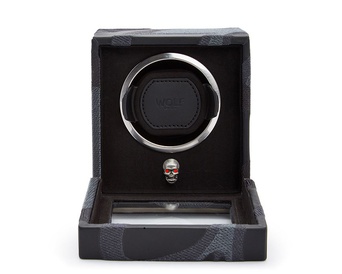 WOLF 1834, Memento Mori Single Cub Watch Winder, SKU: 493102 | watchphilosophy.co.uk