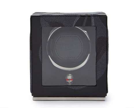 WOLF 1834, Memento Mori Single Cub Watch Winder, SKU: 493102 | watchphilosophy.co.uk