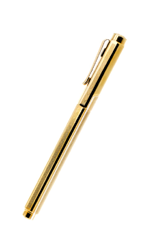 CARAN D’ACHE, Chevron Gilt Rollerball Pen, SKU: 838.208 | watchphilosophy.co.uk