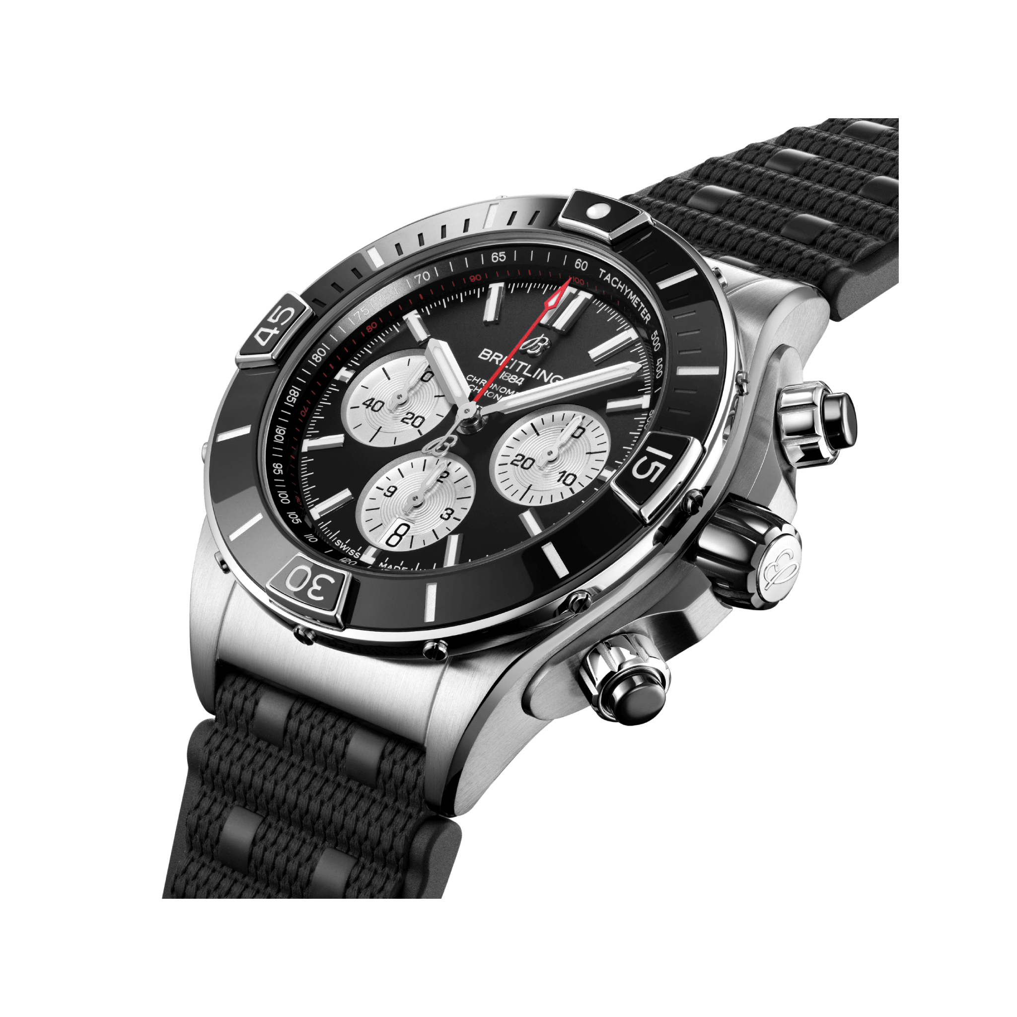 Men's watch / unisex BREITLING, Super Chronomat B01 / 44mm, SKU: AB0136251B1S1 | watchphilosophy.co.uk