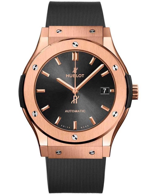 Men's watch / unisex HUBLOT, Classic Fusion Racing Grey King Gold / 45mm, SKU: 511.OX.7081.RX | watchphilosophy.co.uk