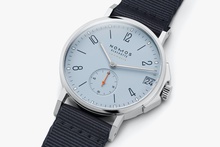 Men's watch / unisex  NOMOS GLASHÜTTE, Ahoi Neomatik 38 Date Sky / 38.5mm, SKU: 516 | watchphilosophy.co.uk