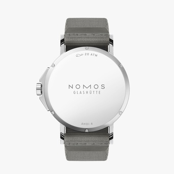 Men's watch / unisex NOMOS GLASHÜTTE, Ahoi Neomatik 38 Date Sand / 38.5mm, SKU: 517 | watchphilosophy.co.uk