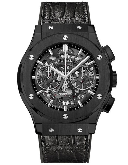 Men's watch / unisex HUBLOT, Classic Fusion Aerofusion Chronograph / 45mm, SKU: 525.CM.0170.LR | watchphilosophy.co.uk