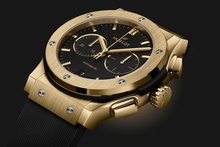 Men's watch / unisex HUBLOT, Classic Fusion Chronograph Yellow Gold / 42mm, SKU: 541.VX.1130.RX | watchphilosophy.co.uk