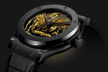 Men's watch / unisex HUBLOT, Classic Fusion Gold Crystal Ceramic / 42mm, SKU: 542.CX.0660.LR | watchphilosophy.co.uk