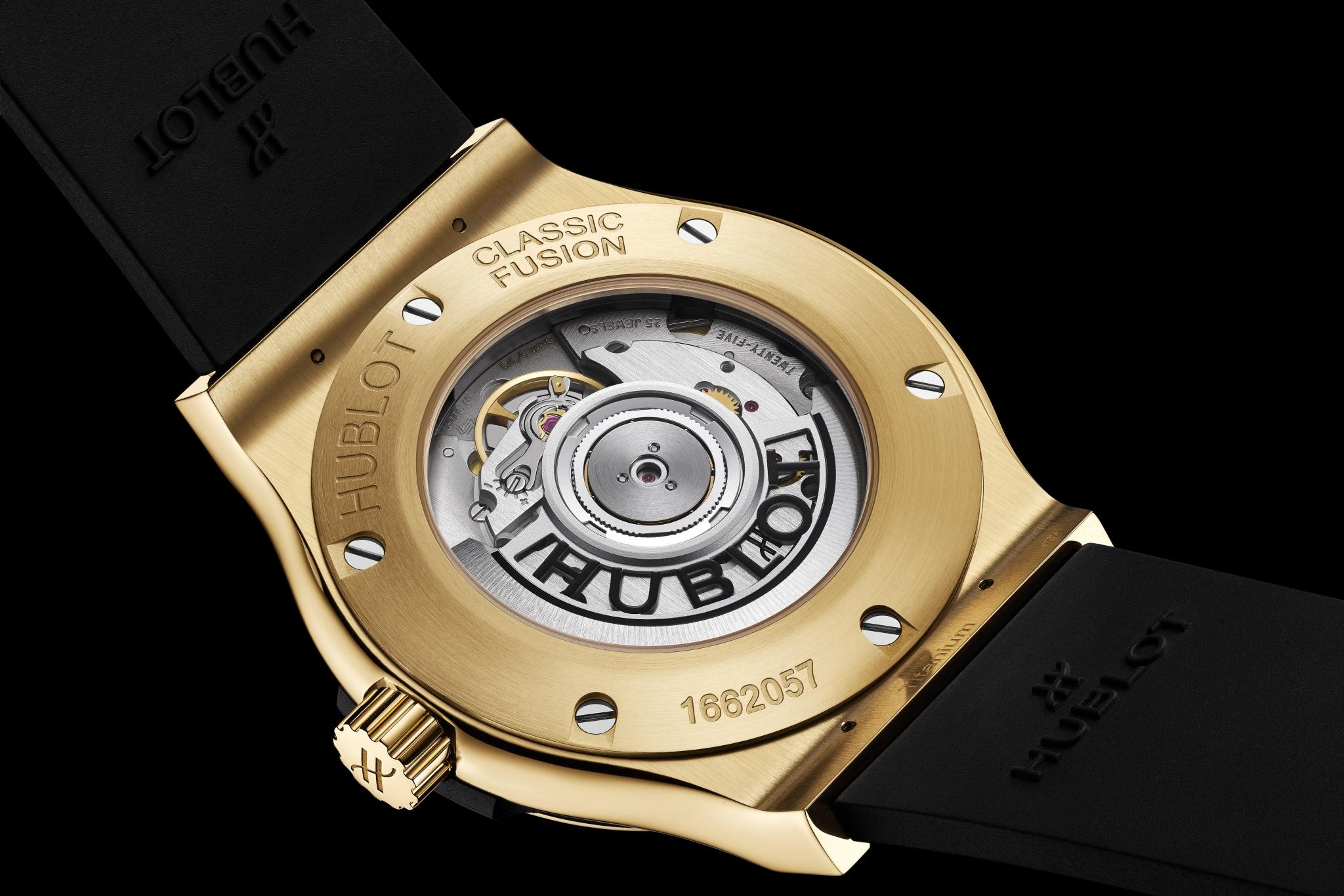 Men's watch / unisex HUBLOT, Classic Fusion Original Yellow Gold / 42mm, SKU: 542.VX.1230.RX.MDM | watchphilosophy.co.uk