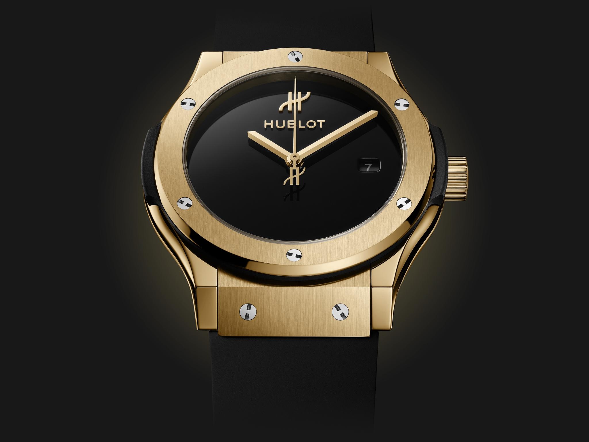 Men's watch / unisex HUBLOT, Classic Fusion Original Yellow Gold / 42mm, SKU: 542.VX.1230.RX.MDM | watchphilosophy.co.uk