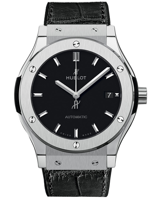 Men's watch / unisex HUBLOT, Classic Fusion Titanium / 45mm, SKU: 511.NX.1171.LR | watchphilosophy.co.uk