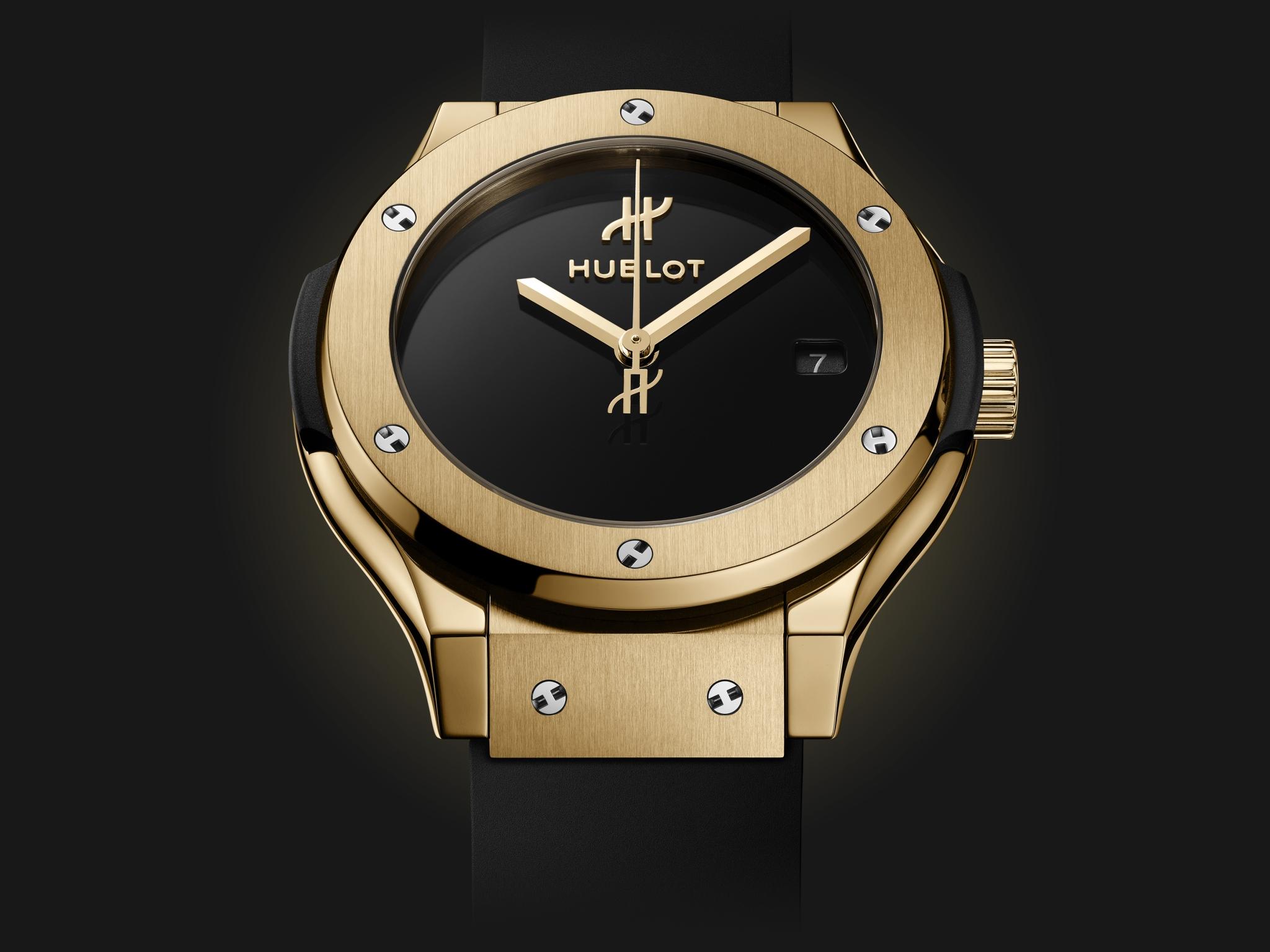 Men's watch / unisex HUBLOT, Classic Fusion Original Yellow Gold / 38mm, SKU: 565.VX.1230.RX.MDM | watchphilosophy.co.uk