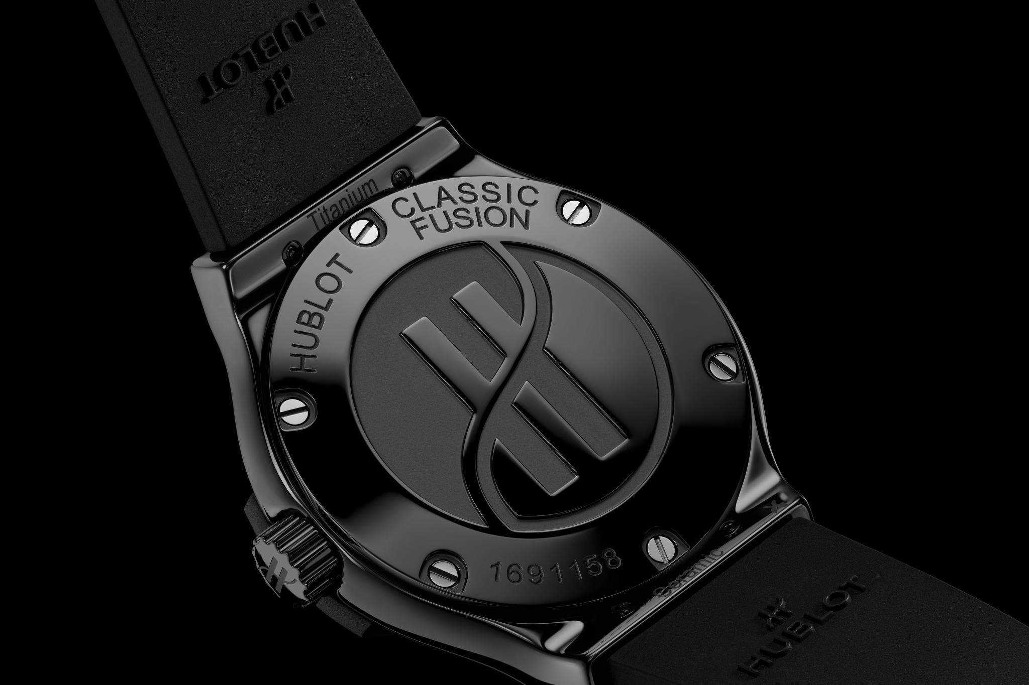 Ladies' watch HUBLOT, Classic Fusion Original Black Magic / 33mm, SKU: 581.CX.1270.RX.MDM | watchphilosophy.co.uk