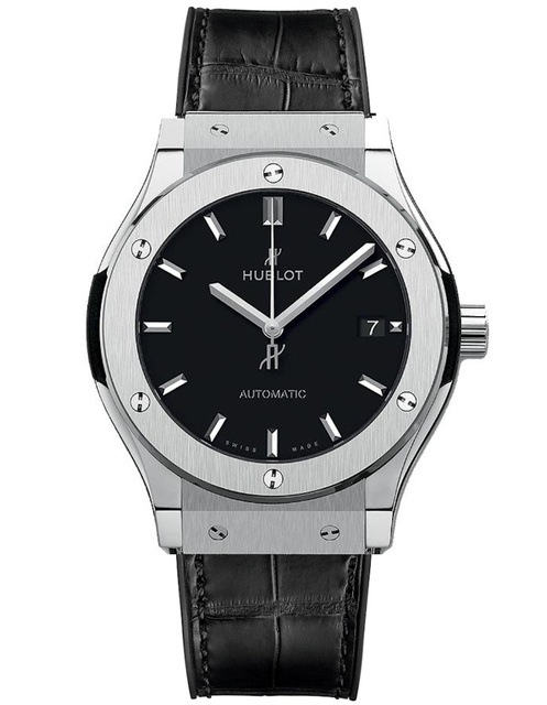 Ladies' watch HUBLOT, Classic Fusion Titanium / 33mm, SKU: 581.NX.1470.LR | watchphilosophy.co.uk