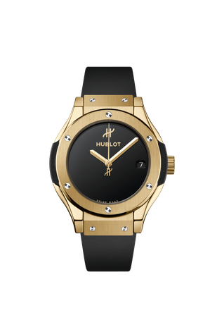 Ladies' watch HUBLOT, Classic Fusion Original Yellow Gold / 33mm, SKU: 581.VX.1230.RX.MDM | watchphilosophy.co.uk