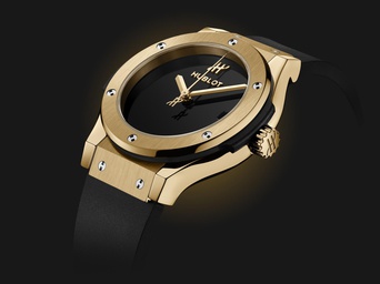 Ladies' watch HUBLOT, Classic Fusion Original Yellow Gold / 33mm, SKU: 581.VX.1230.RX.MDM | watchphilosophy.co.uk