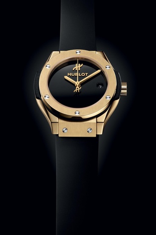 Ladies' watch HUBLOT, Classic Fusion Original Yellow Gold / 29mm, SKU: 591.VX.1230.RX.MDM | watchphilosophy.co.uk