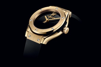 Ladies' watch HUBLOT, Classic Fusion Original Yellow Gold / 29mm, SKU: 591.VX.1230.RX.MDM | watchphilosophy.co.uk