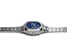 Men's watch / unisex BELL & ROSS, BR 05 Chrono Blue Steel / 42mm, SKU: BR05C-BU-ST/SST | watchphilosophy.co.uk