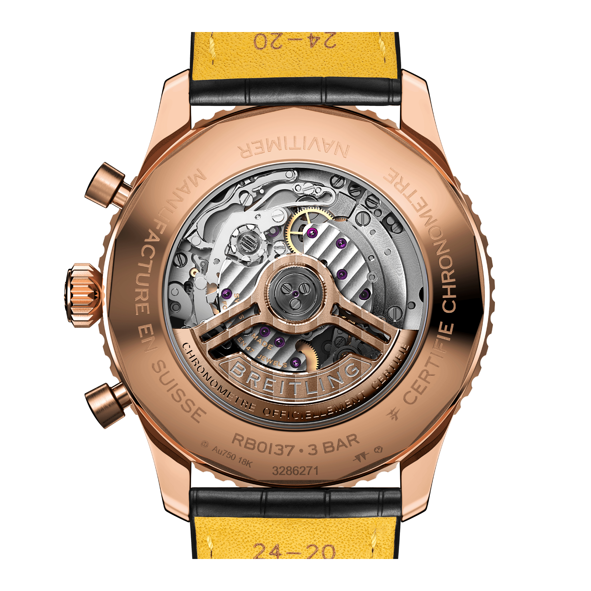 Men's watch / unisex BREITLING, Navitimer B01 Chronograph / 46mm, SKU: RB0137241G1P1 | watchphilosophy.co.uk