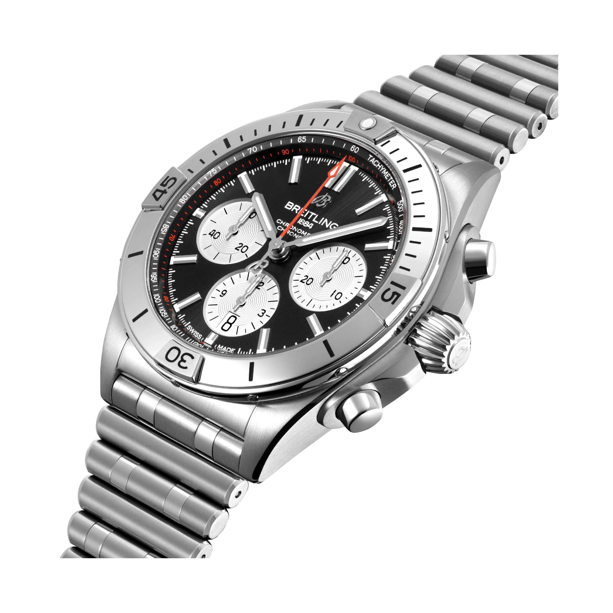 Men's watch / unisex BREITLING, Chronomat B01 / 42mm, SKU: AB0134101B1A1 | watchphilosophy.co.uk