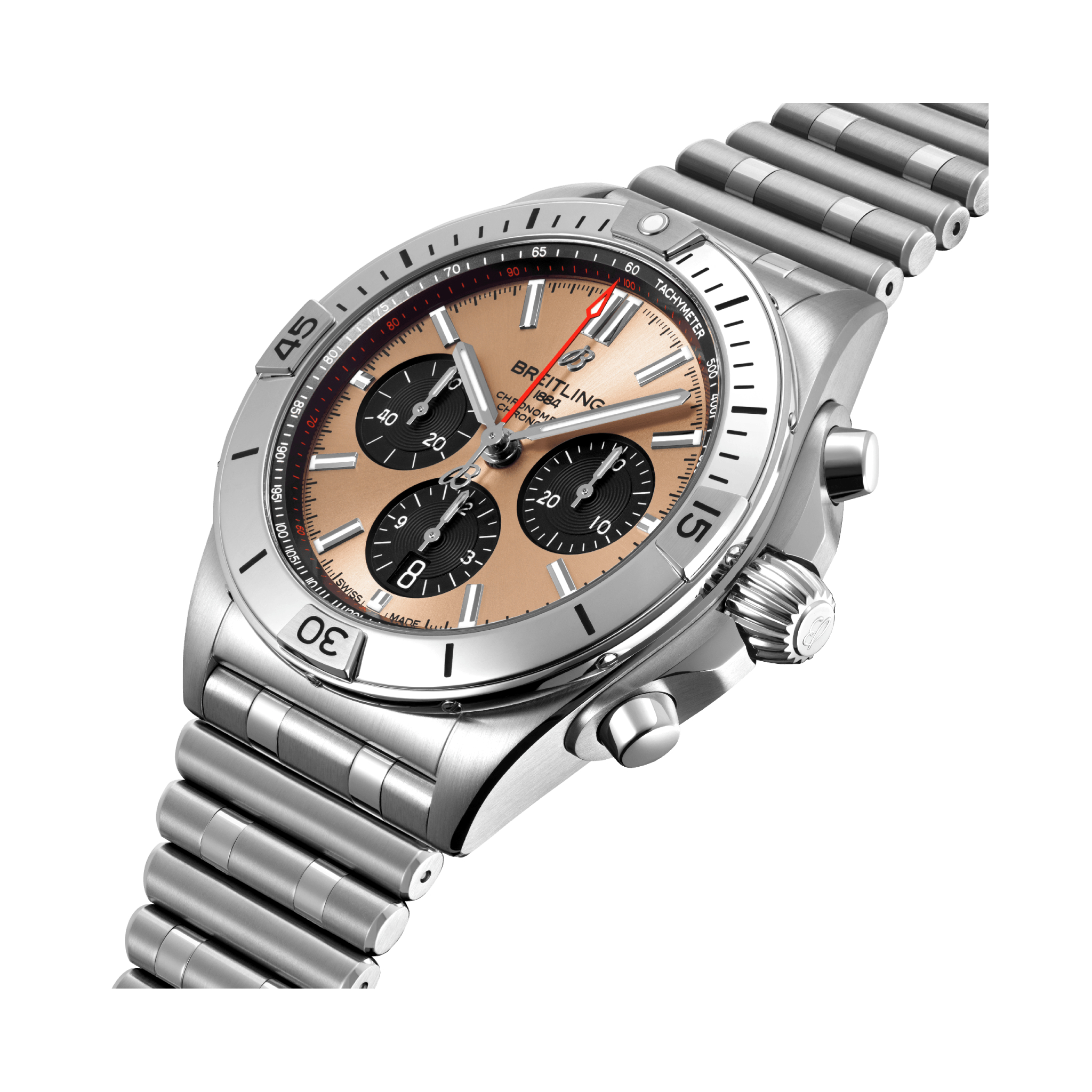 Men's watch / unisex BREITLING, Chronomat B01 / 42mm, SKU: AB0134101K1A1 | watchphilosophy.co.uk