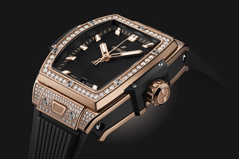 Men's watch / unisex HUBLOT, Spirit of Big Bang King Gold Pavé / 39mm, SKU: 662.OX.1180.RX.1604 | watchphilosophy.co.uk