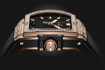 Men's watch / unisex HUBLOT, Spirit of Big Bang King Gold Pavé / 39mm, SKU: 662.OX.1180.RX.1604 | watchphilosophy.co.uk