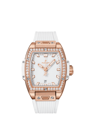 Ladies' watch HUBLOT, Spirit of Big Bang King Gold White Diamonds / 32mm, SKU: 682.OE.2080.RW.1204 | watchphilosophy.co.uk
