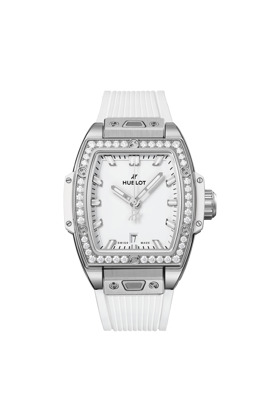 Ladies' watch HUBLOT, Spirit of Big Bang Steel White Diamonds / 32mm, SKU: 682.SE.2010.RW.1204 | watchphilosophy.co.uk