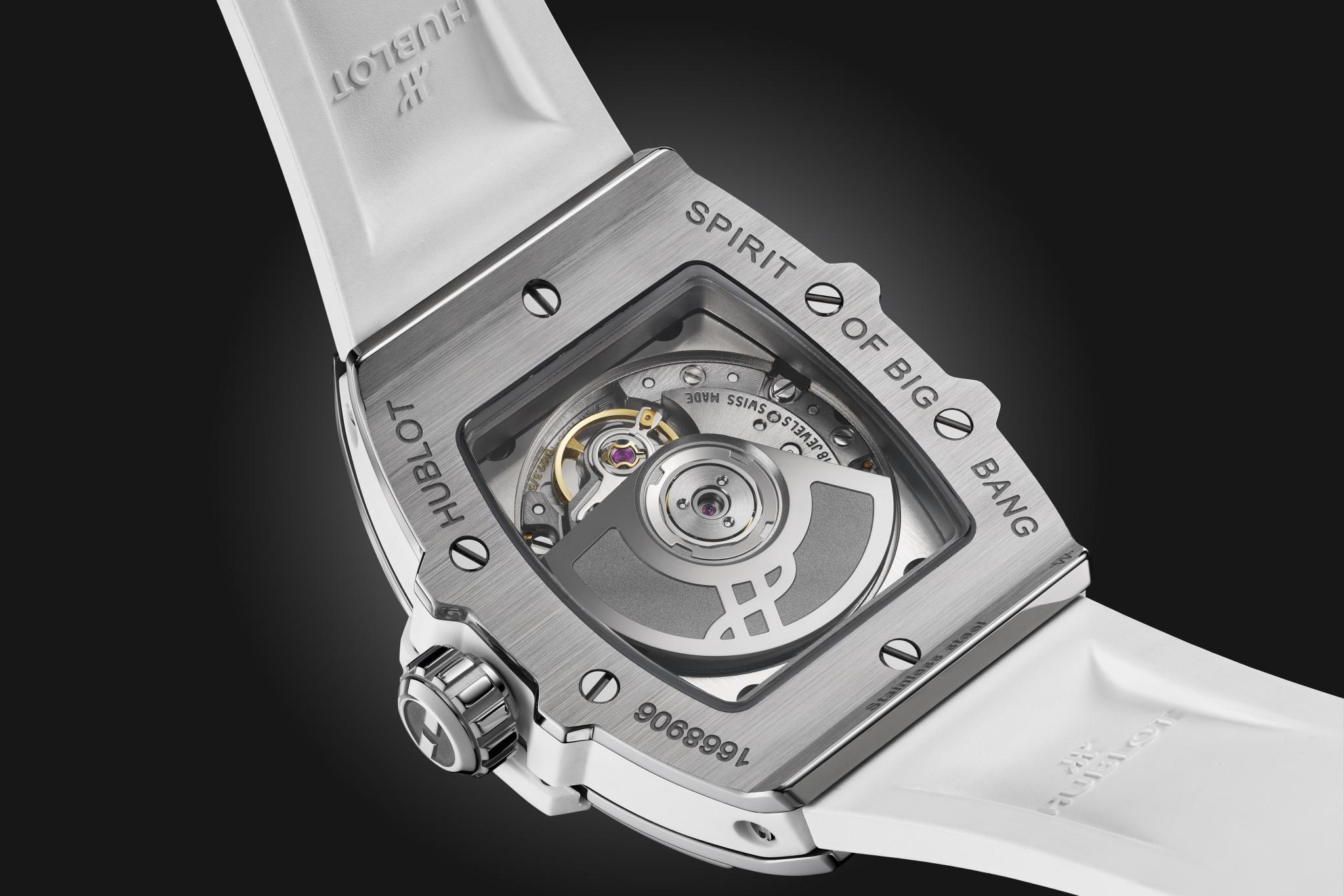 Ladies' watch HUBLOT, Spirit of Big Bang Steel White Diamonds / 32mm, SKU: 682.SE.2010.RW.1204 | watchphilosophy.co.uk