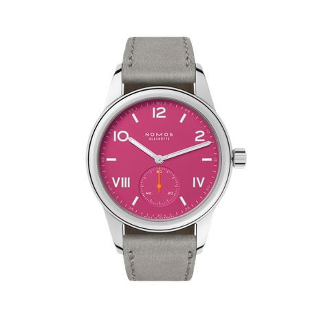 Men's watch / unisex  NOMOS GLASHÜTTE, Club Campus Deep Pink / 36mm, SKU: 711.GB | watchphilosophy.co.uk