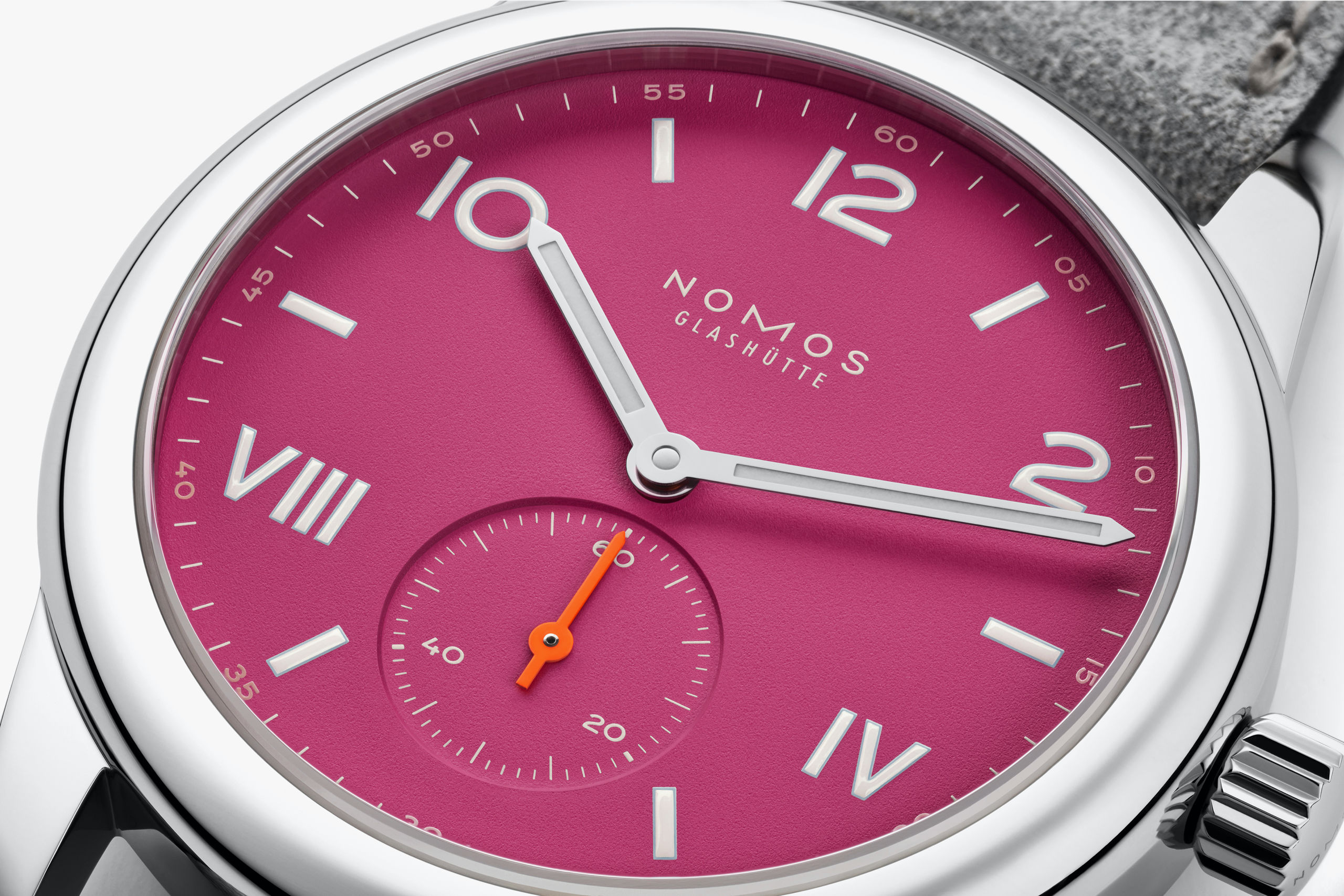 Ladies' watch NOMOS GLASHÜTTE, Club Campus Deep Pink / 36mm, SKU: 711 | watchphilosophy.co.uk