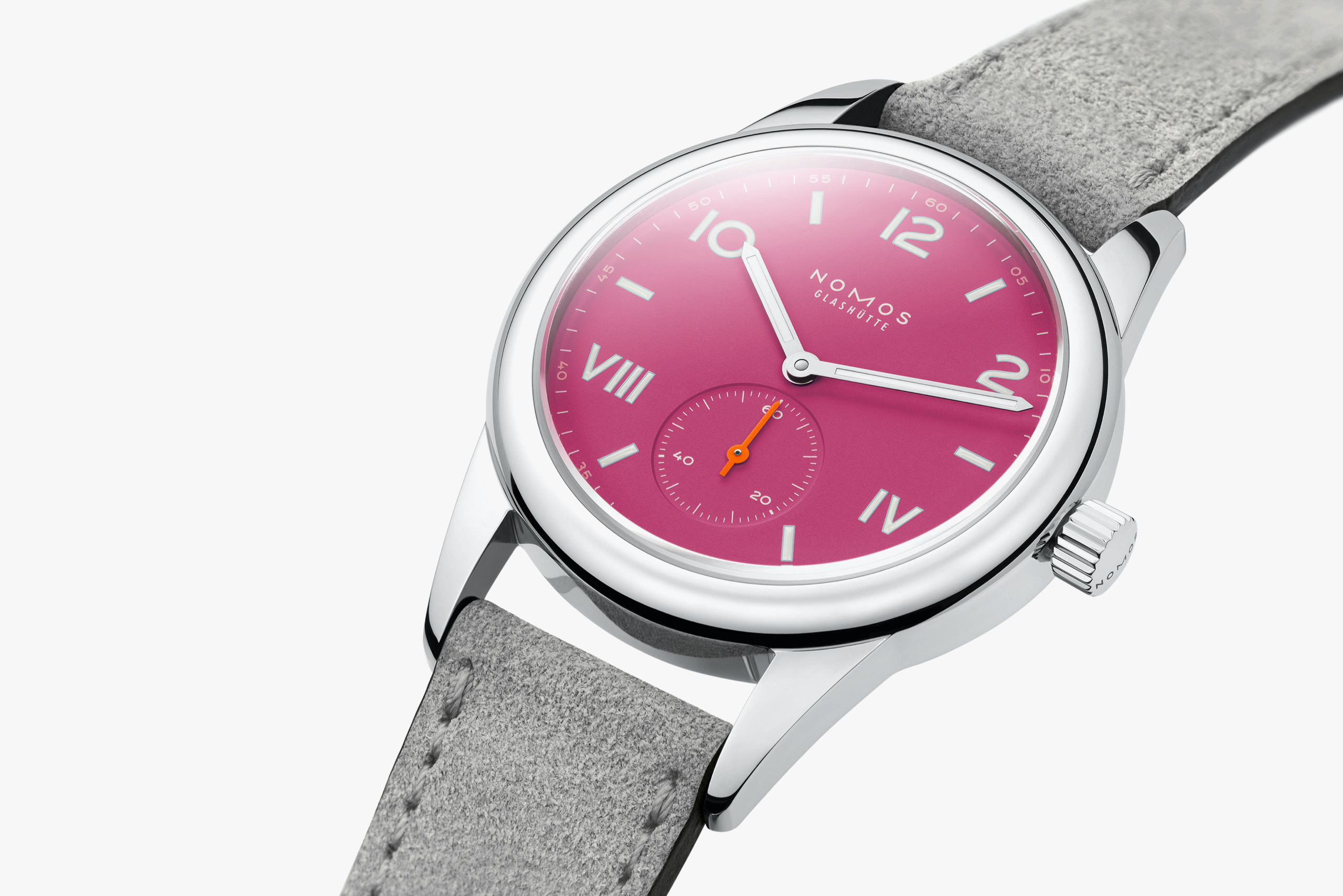 Ladies' watch NOMOS GLASHÜTTE, Club Campus Deep Pink / 36mm, SKU: 711 | watchphilosophy.co.uk